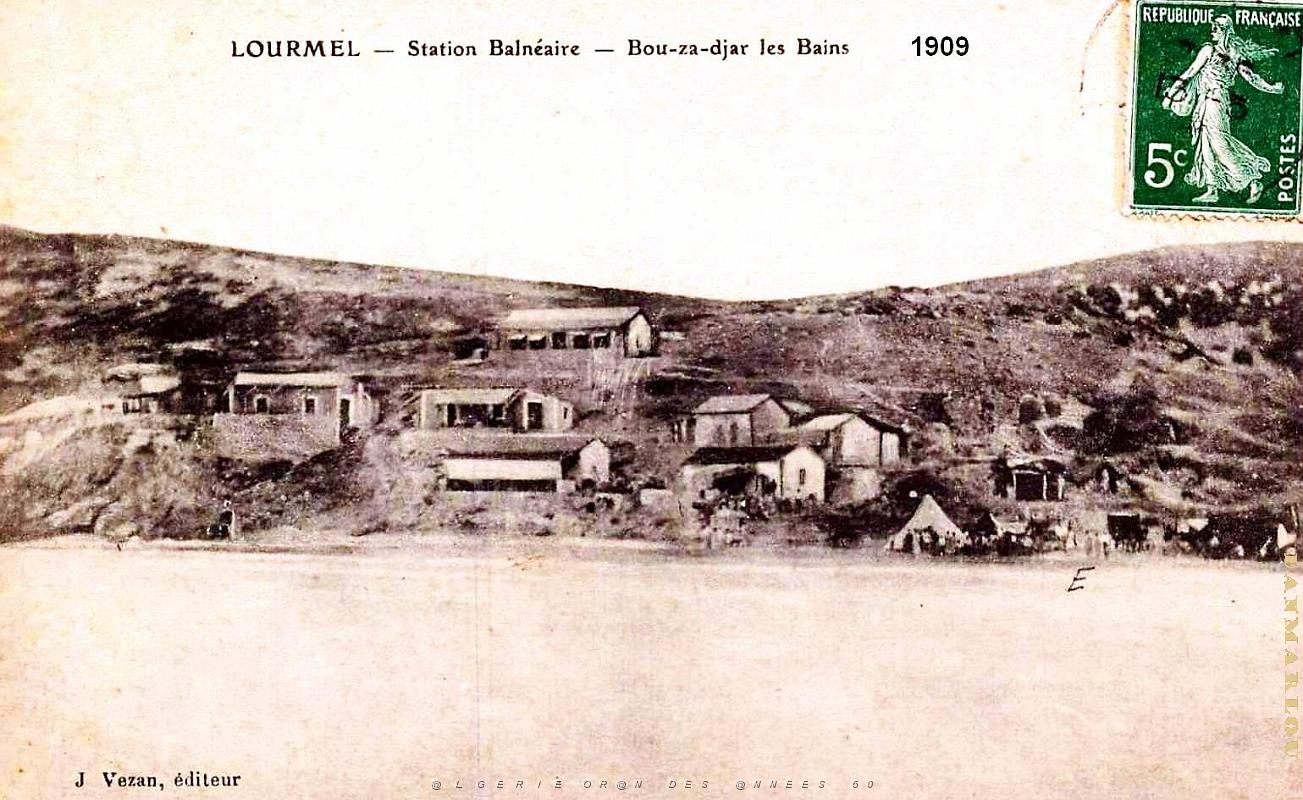 Lourmel - Plage de Bou-Zadjar - 1909.jpg